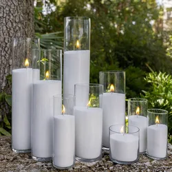 2024 New Hot Selling Handmade Colored Candles Wedding Christmas Decoration Candles Holder