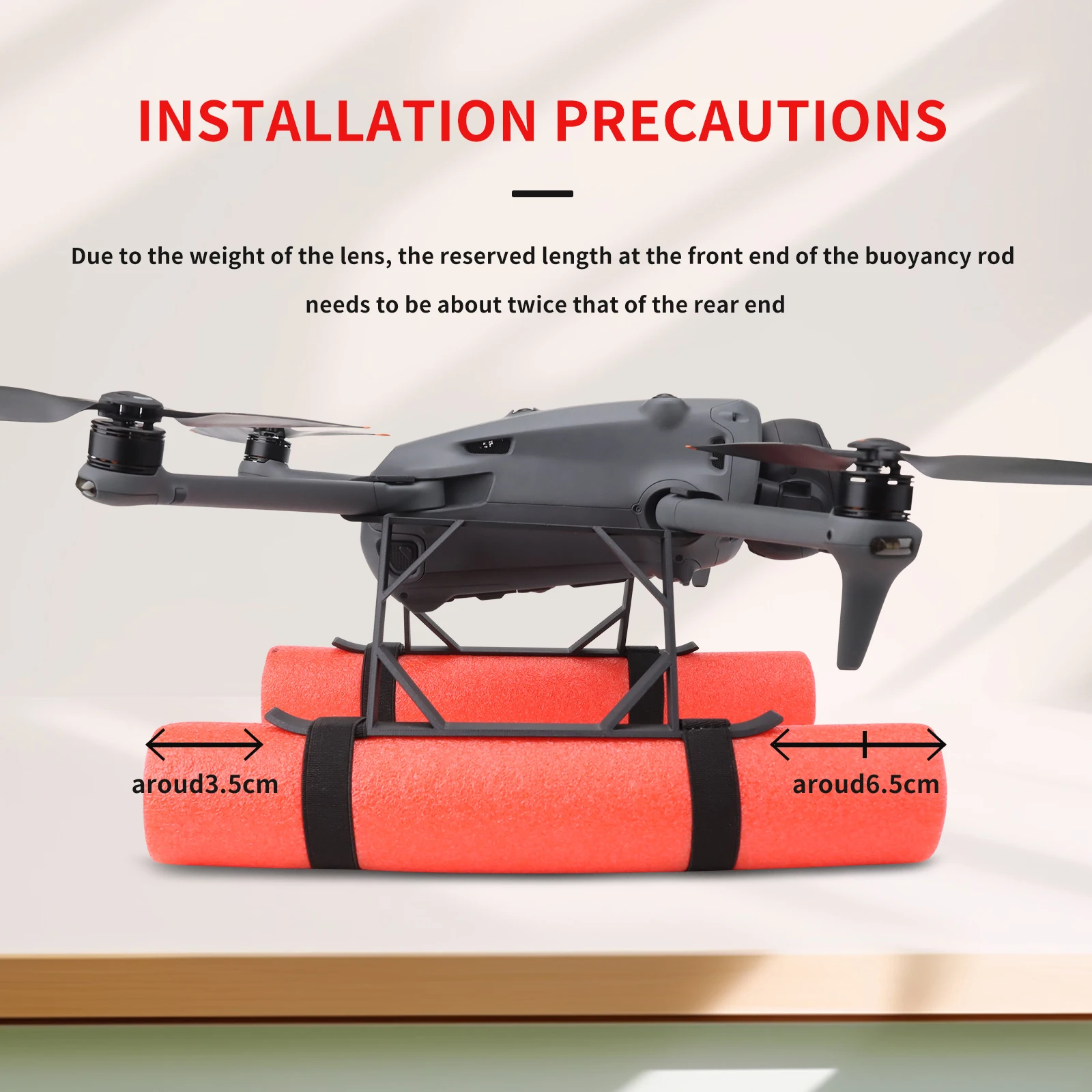 

Water Floating Booster Tripod for DJI Mavic 4 Pro Water Floater Increase Height Bracket Buoyancy Stick Landing Gear Accessory