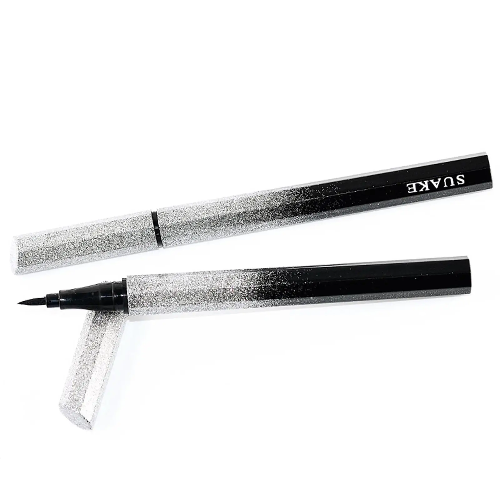 Starry Sky Black Eyeliner, wasserfest, wischfest, schnell trocknend, langanhaltend, mattes Finish, mehrfach aussehendes Augen-Make-up, niedrige Sättigung