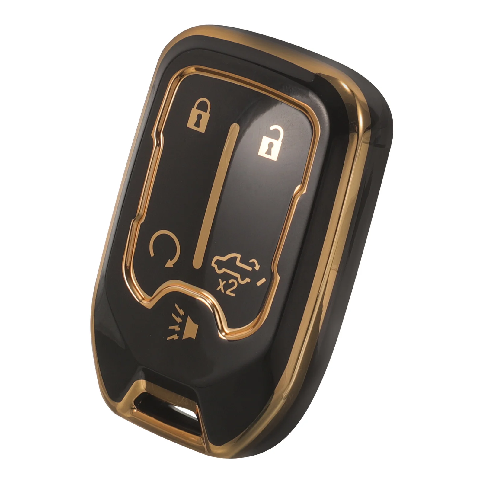 غطاء مفتاح فوب لمفاتيح السيارة Gmca11j5a مناسب مادة البولي يوريثان عالية الجودة مظهر أنيق سهل الوظيفة حافظة مفاتيح #6