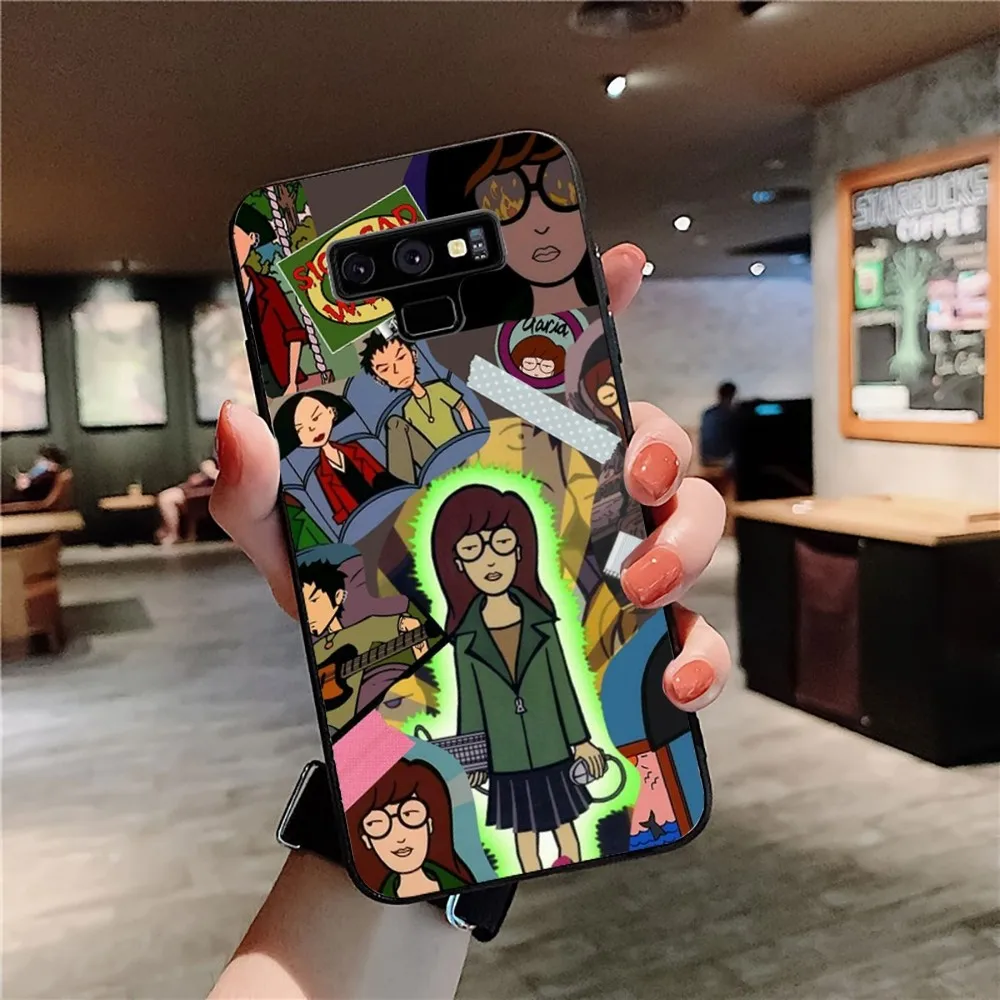 Cartoon D-Daria Phone Case For Samsung Note 8 9 10 20 pro plus lite M 10 11 20 30 21 31 51 A 21 22 42 02 03