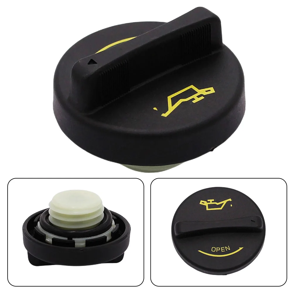 Perfect Fit Black Engine Oil Filler Cap with Simple Installation for Kia forHyundai 1 6L 2 0L 2 4L 0819 2651026611