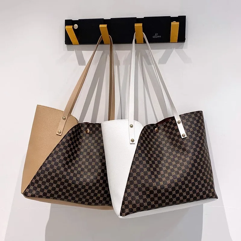 Versatile Mommy Shopping Bags 2024 Fashionable Tote  for Women   for Girls-for Foreign Trade