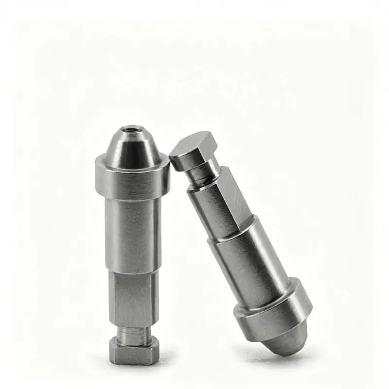 Stainless Steel Dental Implant Analog 5mm Dia 16mm Height Fit For Cortex System Dental Lab Restoration Parts