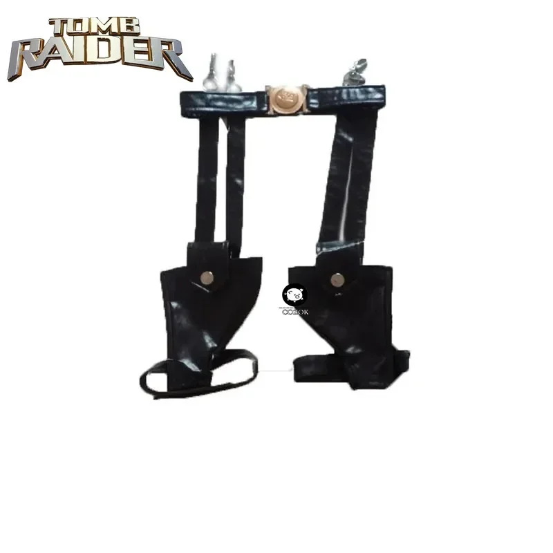 تومب رايدر لارا كروفت مع حقيبة زي الهالوين التأثيري مخصص بأي حجم MN3