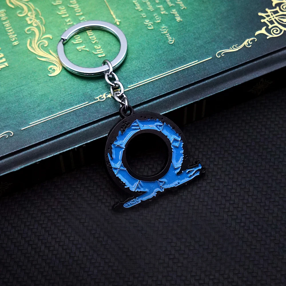 God of War Omega Logo Necklace for Women Men Game Metal Necklaces Man Jewelry Pendant Chains Choker Collares Gift