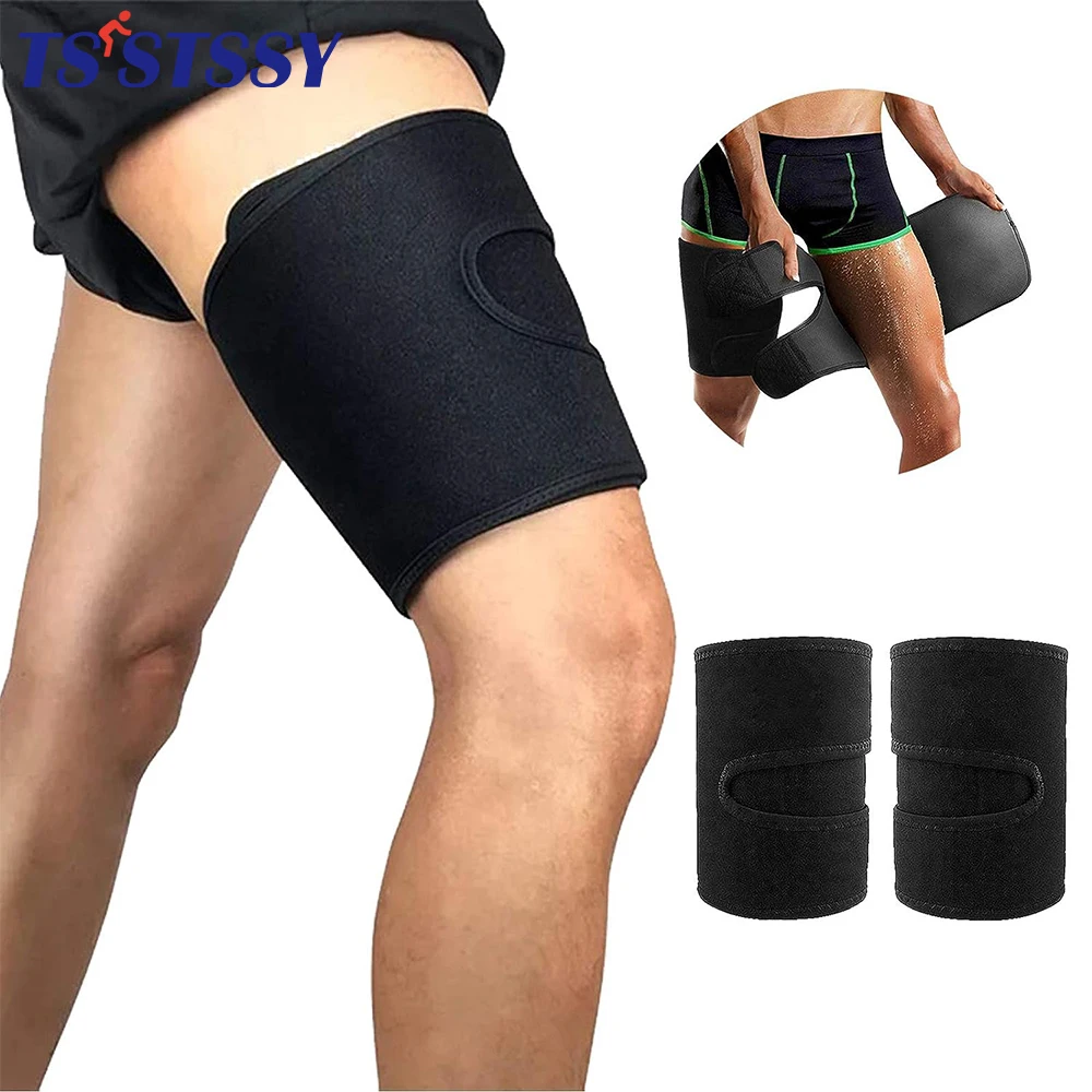 

Sports Leg Shaper Sauna Sweat Thigh Trimmers Calories Off Slimming Legs Fat Thermo Neoprene Compress Belt Leg Warmers Men Women