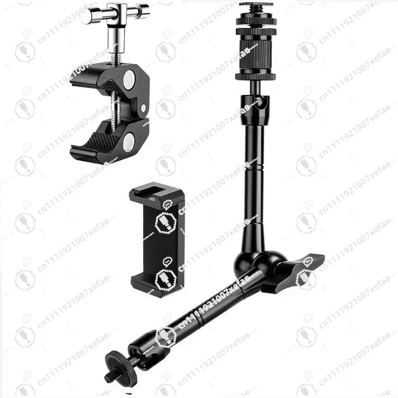 Shooting Stand Metal 11 Inch Articulated Magic Arm Super Clamp Camera Photography Stand