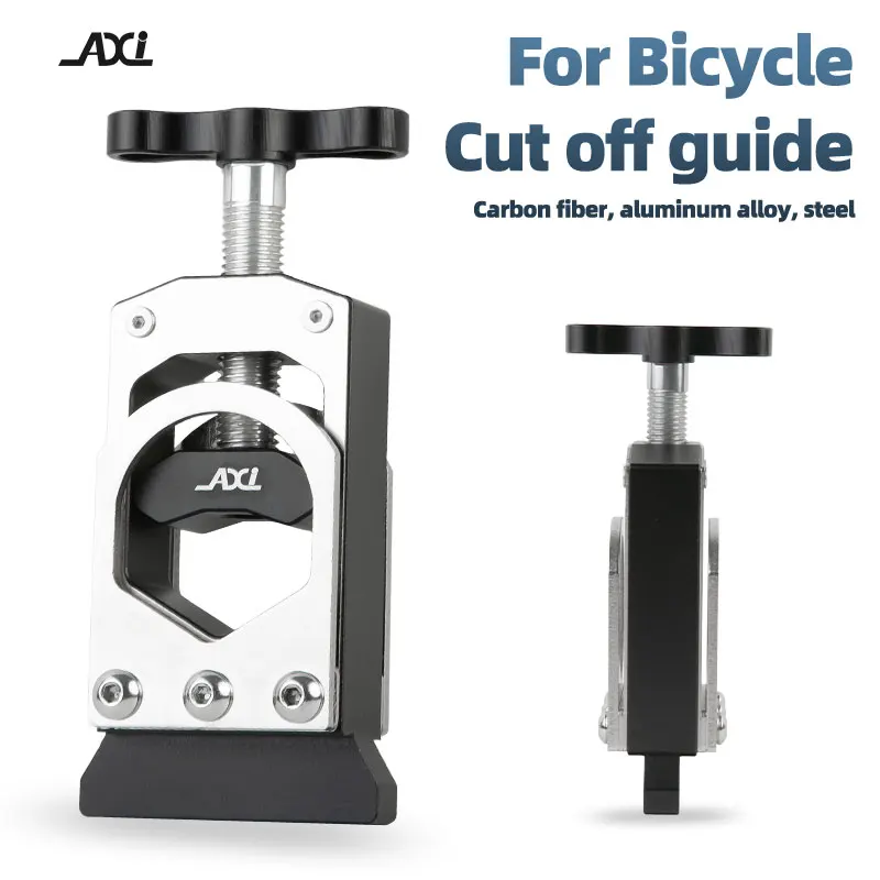 

AXI велосипедный карбоновый рулевой резак, вилка, трубка, подседельный штырь из углеродного волокна, пила, инструмент для велосипедной вилки, фиксирующая трубка, руль, подседельный штырь