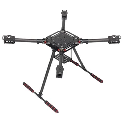 ZD550 550mm Karbon fiber Quadcopter Çerçevesi FPV Quad, Karbon Fiber İniş Kızağı F550