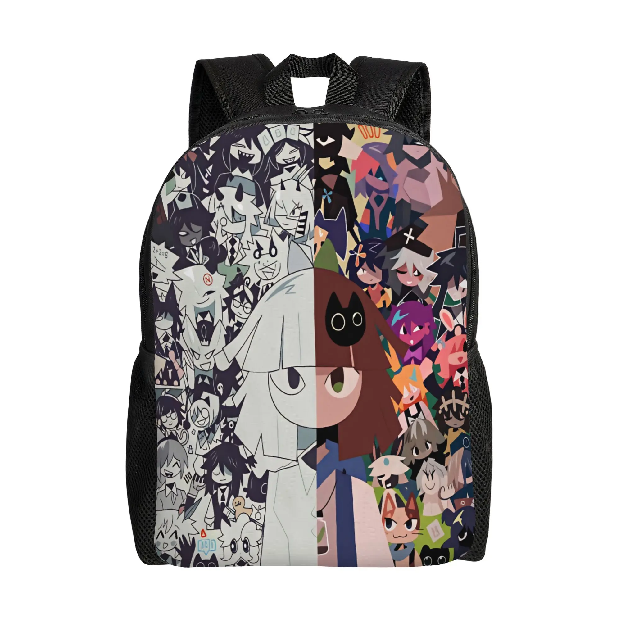 Fundamental Paper Education Anime Backpack Student Unisex Large Backpacks Polyester High School Bags Camping Designer Rucksack