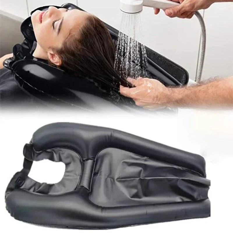 

PVC Inflatable Shampoo Basin Quickly Inflate Deflate Hair Washing Basin for Pregnant Women Elderly New Portable Shampoo Pad