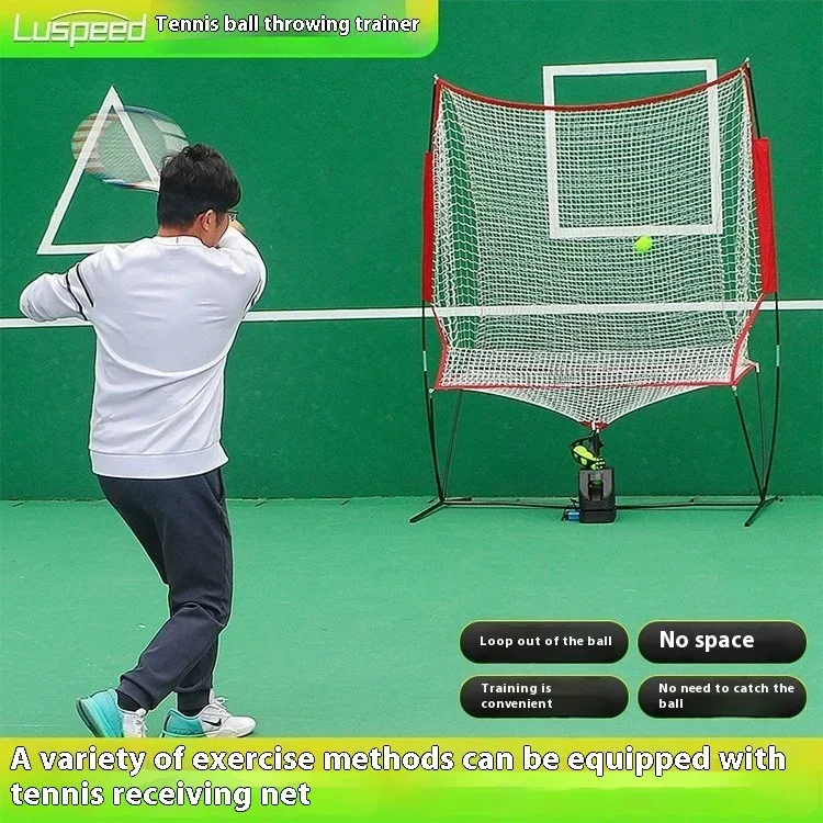 Professional Tennis Training Equipment with Luspeed Smart Tennis Ball Machine