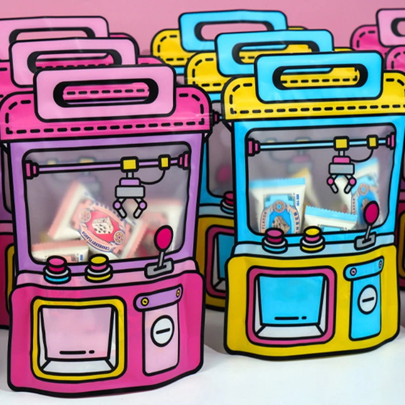 24/1 Stuks Cartoon Schattige Handtassen Kinderen Schooltas Gevormde Biscuit Snoep Snack Zakjes Voor Verjaardagsfeestje Cadeau Verpakking Zakjes