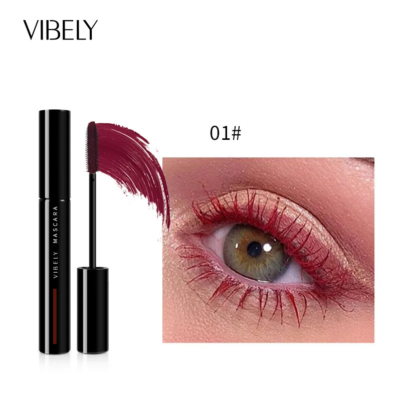 Color Mascara Vibrant Colors Glamorous Vivid Color Lashes Makeup Trends Unleash Your Creativity Lengthening Makeup Eye Lashes