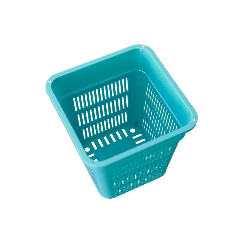 Moss Flower Pot Square Orchid Root Control Pot Transparent and Breathable Plastic Hollow Out