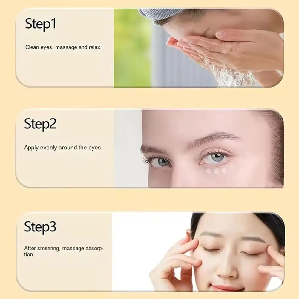 Celyn Instant Firming Eye Cream Fade Fine Lines Tighten Eye Skin Reduce Eyes Bag Alleviate Dark Circles Soothing Skin Care - view 6