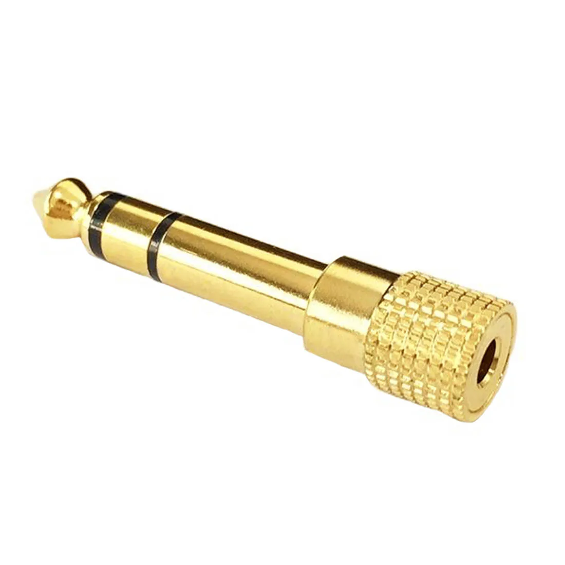 6.35 Male to 3.5 Female Audio Adapter Stereo Dual Channel Convertor for Headphones Microphones Speakers