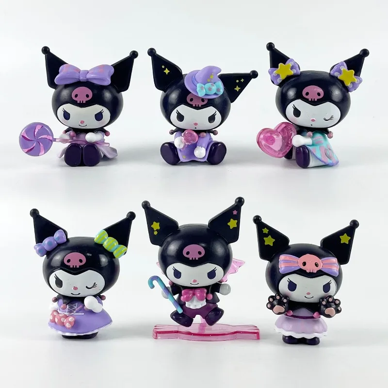 

Sanrio Kulomie Хэллоуинская серия «Кошелек или жизнь» Creative Tide Play, милая мультяшная фигурка
