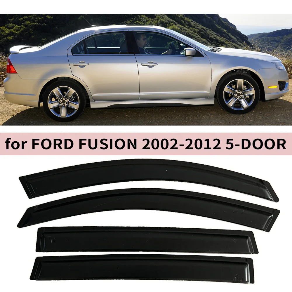 

For Ford Fusion HATCHBACK 2006 2007 2008 2009 2010 2011 2012 Wind Deflectors Rain Guards Ventvisor Window Visor Cars Accessories