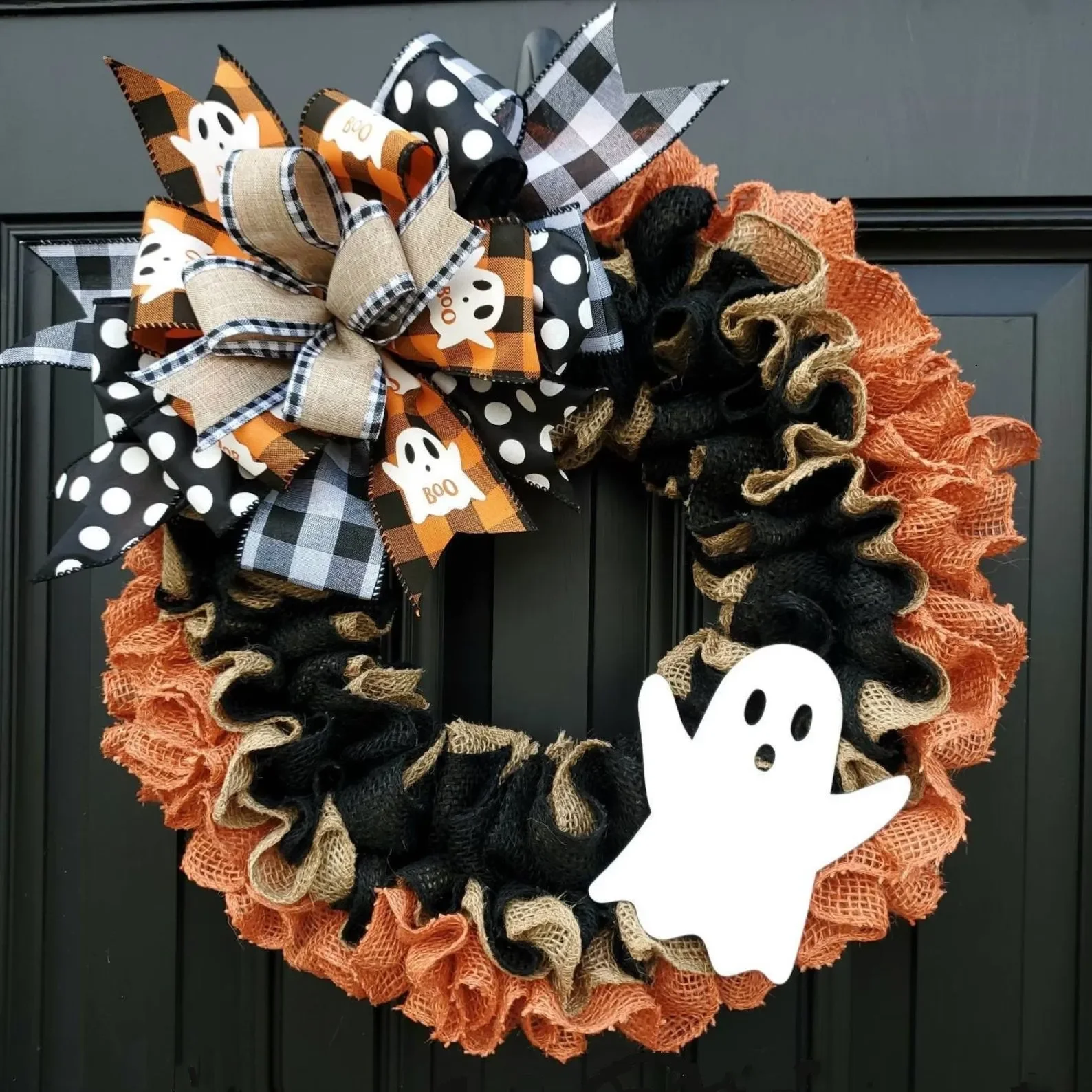 

Event Party Supplies 40cm Fall Wreaths Harvest Autumn Door Artificial Wreath Christmas Halloween Decoration Pumpkin Berry