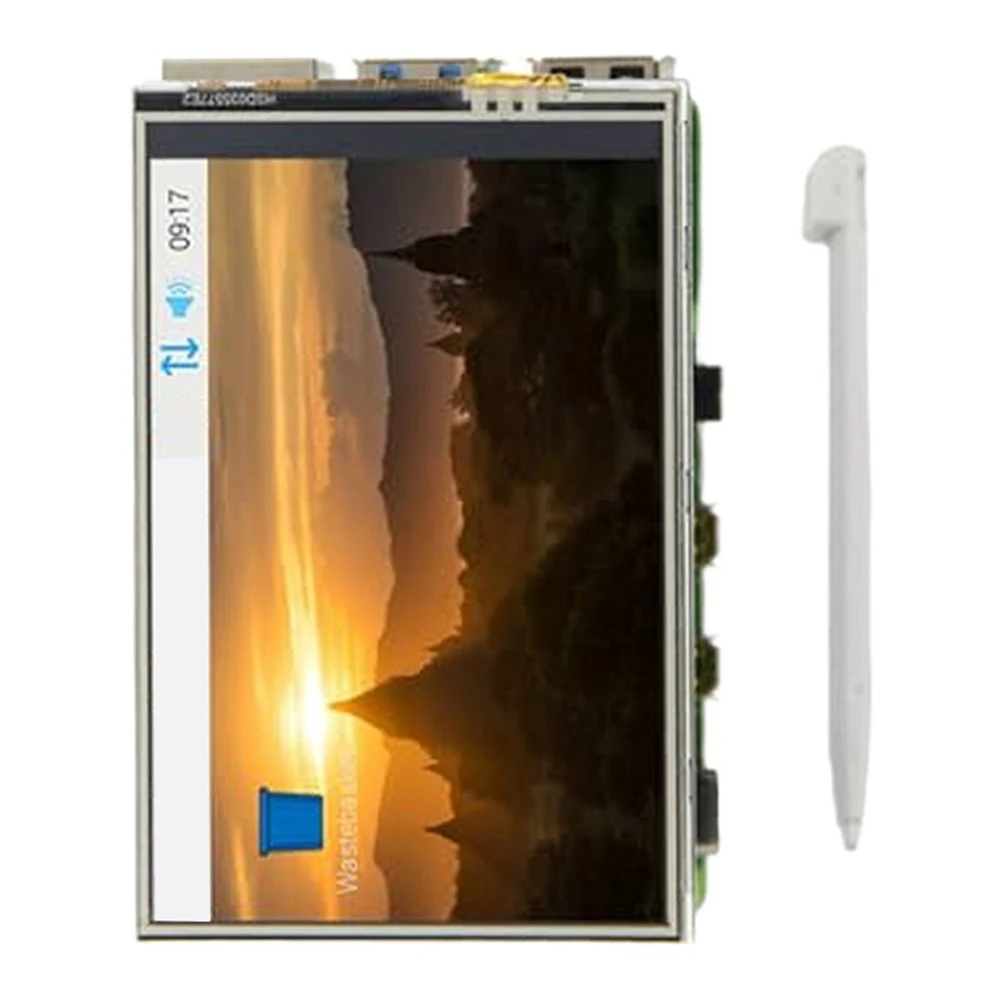 For Raspberry Pi 3.5 inch IPS Touch Display with 480x320 Resolution Designed for Embedded Projects and Monitoring