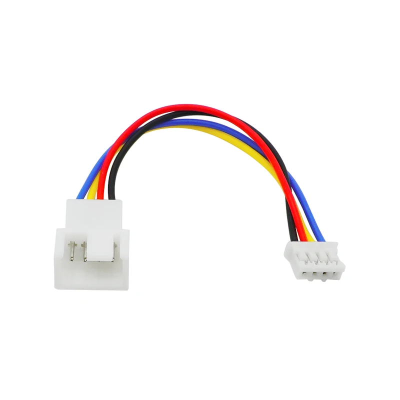 Graphics card 2.0 Motherboard PH2.0 4 Pin To 3/4 Pin CPU PWM Fan Adapter Cable Connector 1 to 2 Y Splitter cord cable