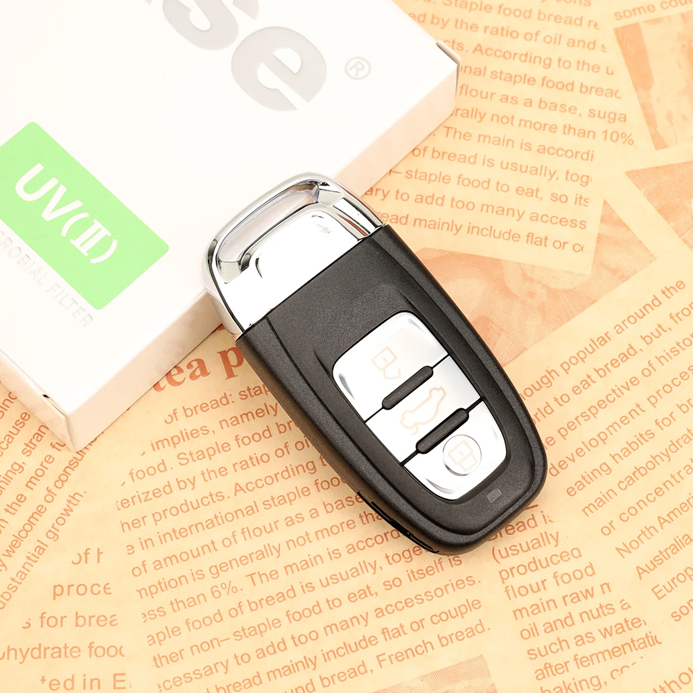 dahai 754J 754D/H/F/C/B 315/433/868Mhz pcf7945AC Chip Smart Remote Car Key Fob For Audi A4 A5 A6L A7 A8 Q5 Keyless Go