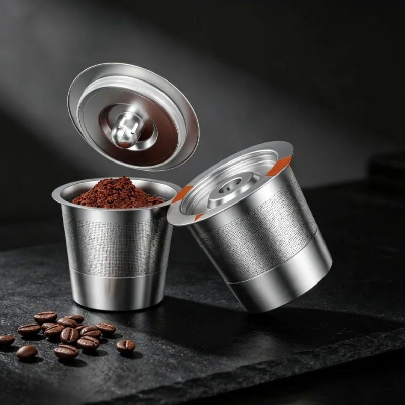 Stianless Steel Reusable K Cup Coffee Pods Compatible for Keurig 1.0 & 2.0 Coffee Maker for Keurig Coffee Filter,(1-4 Packs)