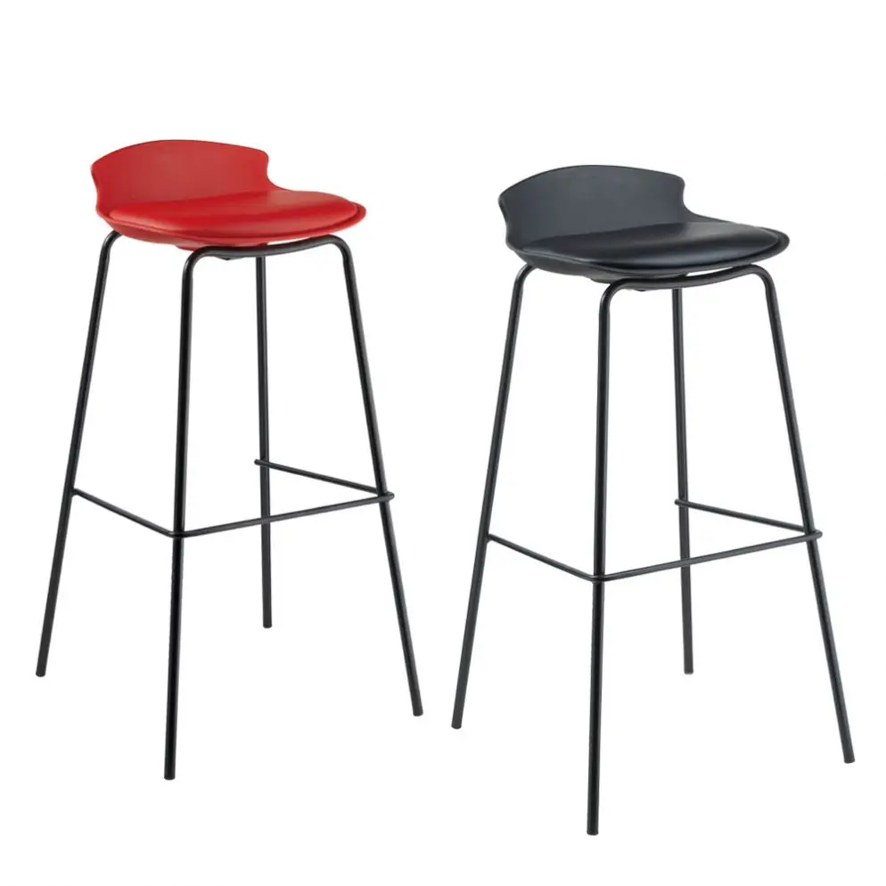 

Luxury Cheap Industrial Light Weight Metal Nordic Design High bar Stools