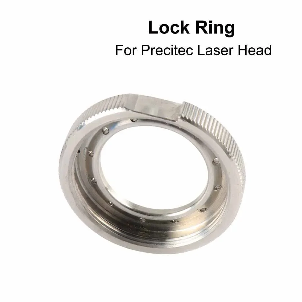 HAOJIAYI Ceramic Lock Ring Nut Fiber Laser Head Parts Laser Nozzle Connector Fasten Ring Fiber Laser Raytools