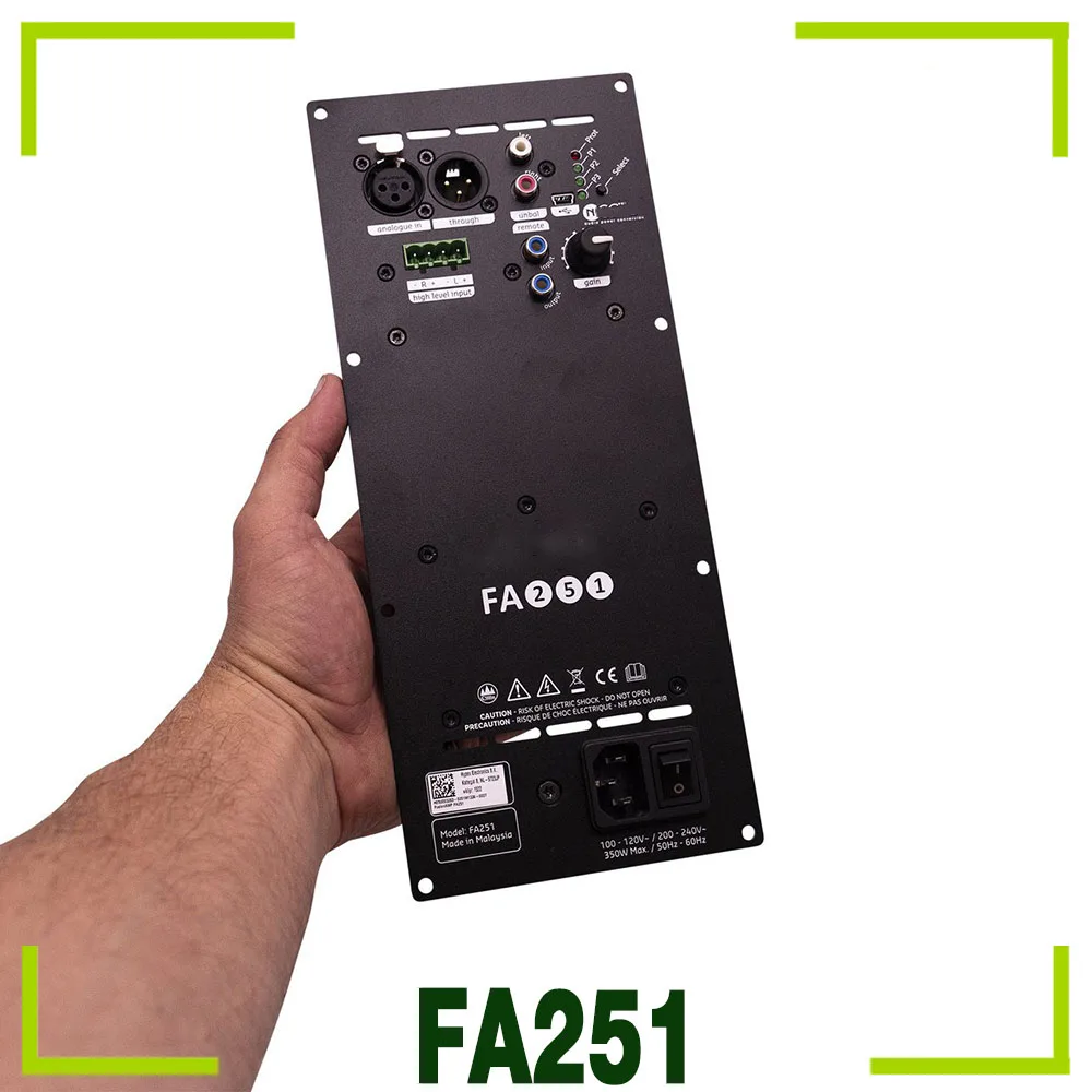 

For Hypex 250W Fusion Series Backplane HiFi Power Amplifier NC250 digital input DSP FA251