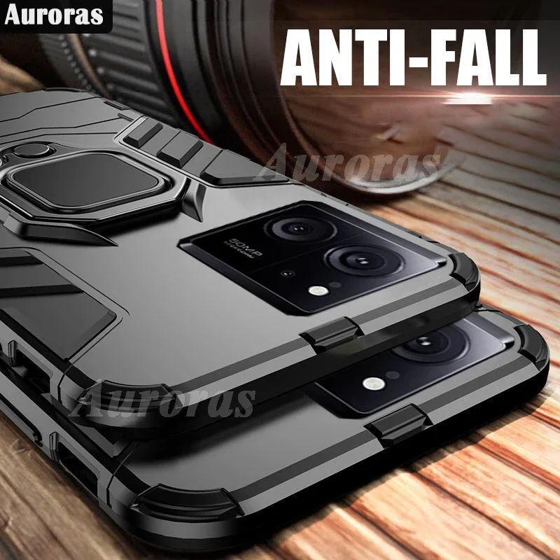 Auroras For Xiaomi 13T Pro Case With Finger Ring Armor Rugged Double Protection Shell For Xiaomi 13T Cover Fundas