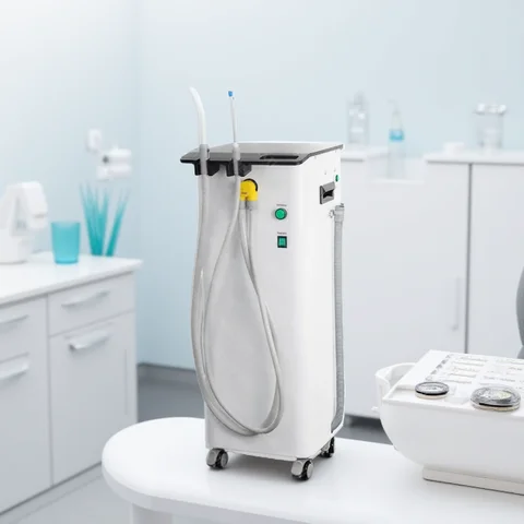 GreatLife Dent Movable Portable Vacuum Pump Dental Negative Pressure Suction High Power Aspirator Clinic Surgery Phlegm Machine