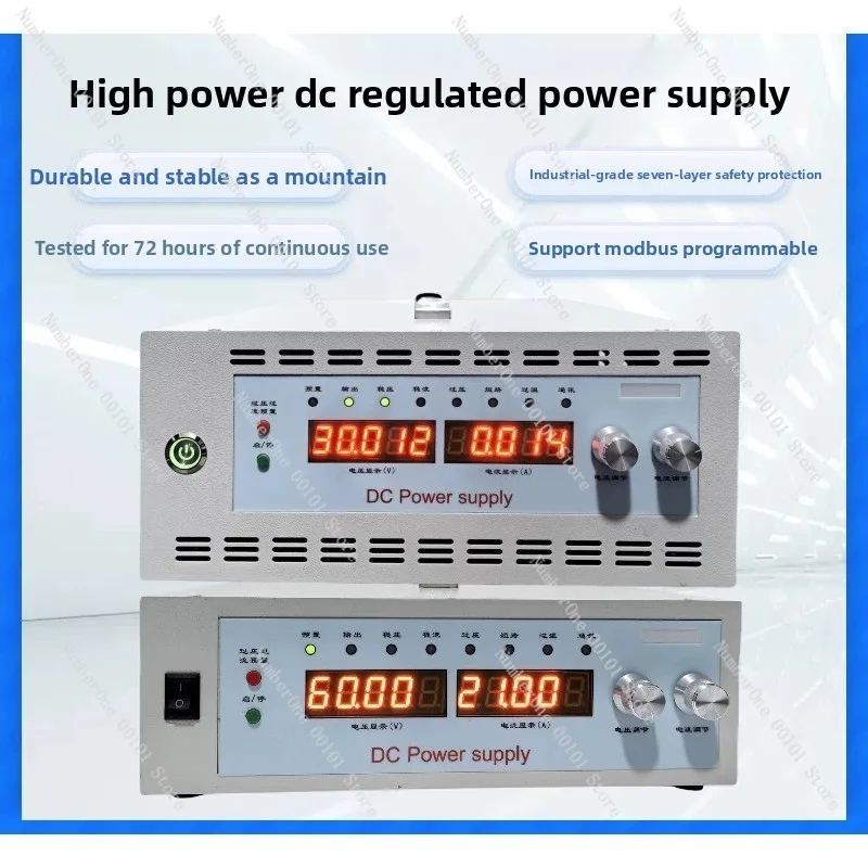 High Power Adjustable DC Power Supply Programmable Safety Protection