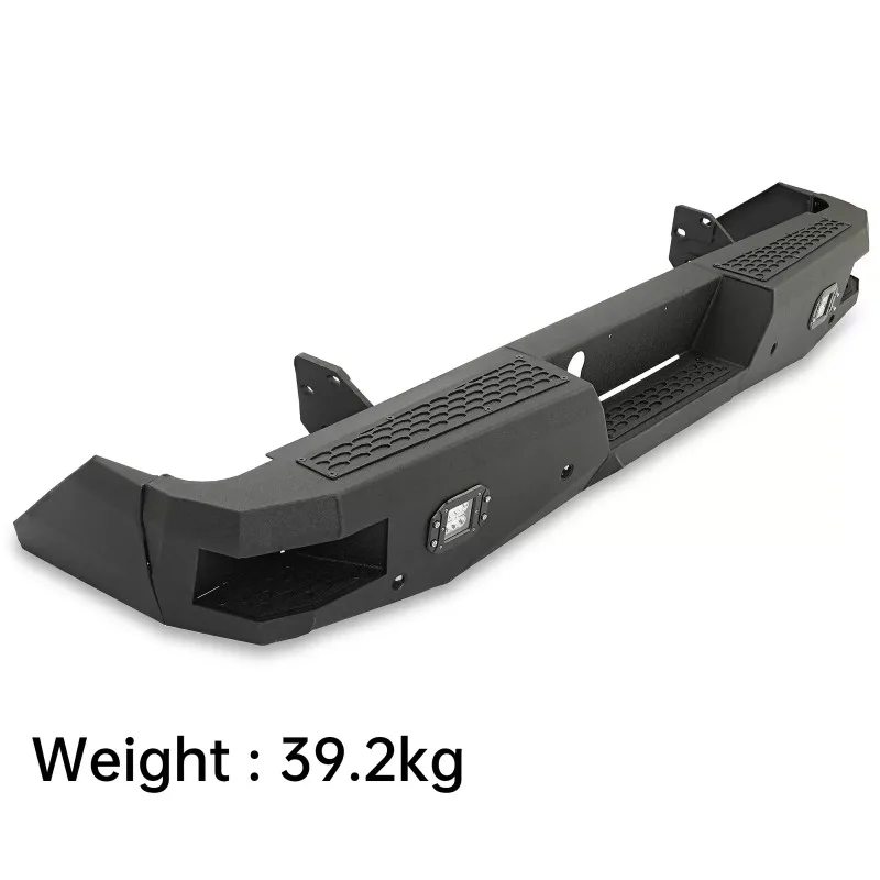 

Factory Hot Selling For Tundra 2014-2021 Powder Coated Rear Bumper Kit w/ LED Lights Assembly