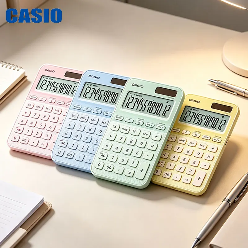 Casio MS-20YC/SL-310YC/MX-12B/MX-120B Cute style student stationery, office supplies, portable computer, stable base