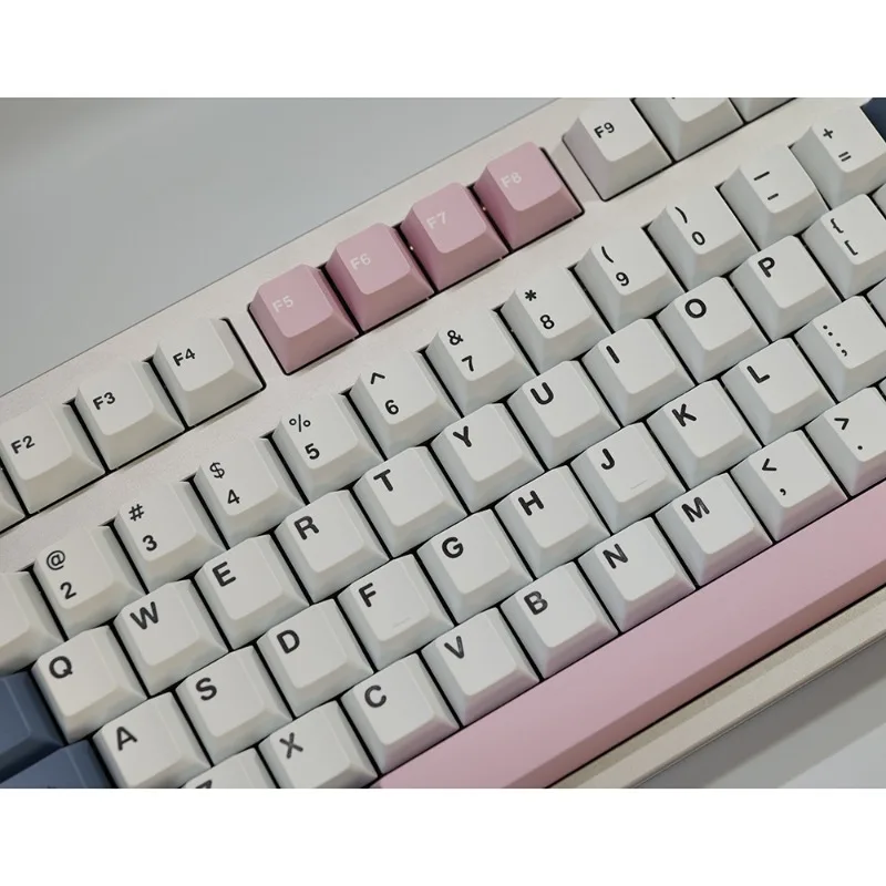 Limited To Original AVIT Fuji Cherry Keycaps, Customized ABS Material Two Color Cross Shaft Mechanical Keycaps