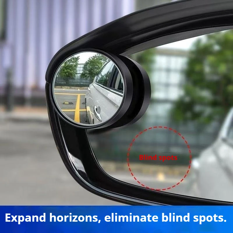 For Leapmotor T03 B10 B01 Lafa5 C01 C10 C11 C16 Car Rearview Mirror with Rain Visor and Small Round Mirror Blind Spot Mirro
