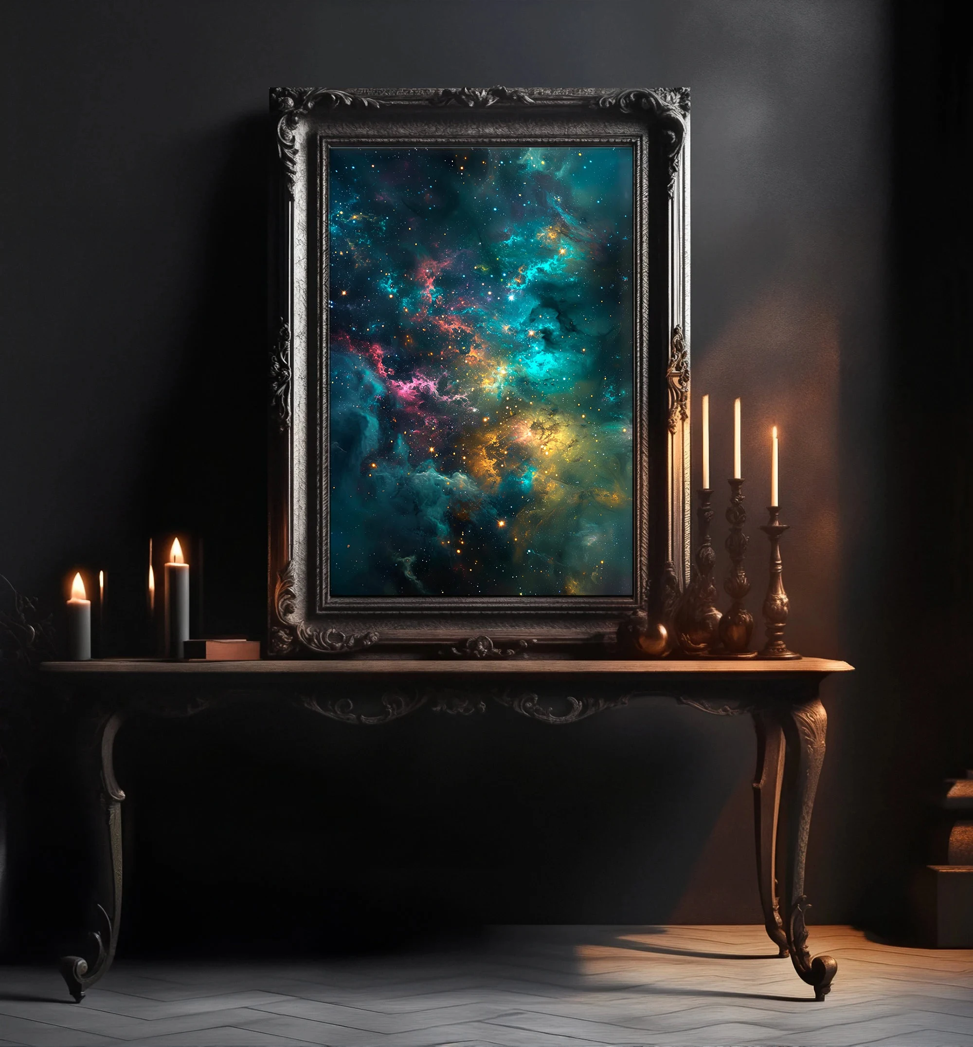 

Starry sky prints, starry sky canvas paintings, charming night scenes, gorgeous galaxy wall art decoration, home room decoration