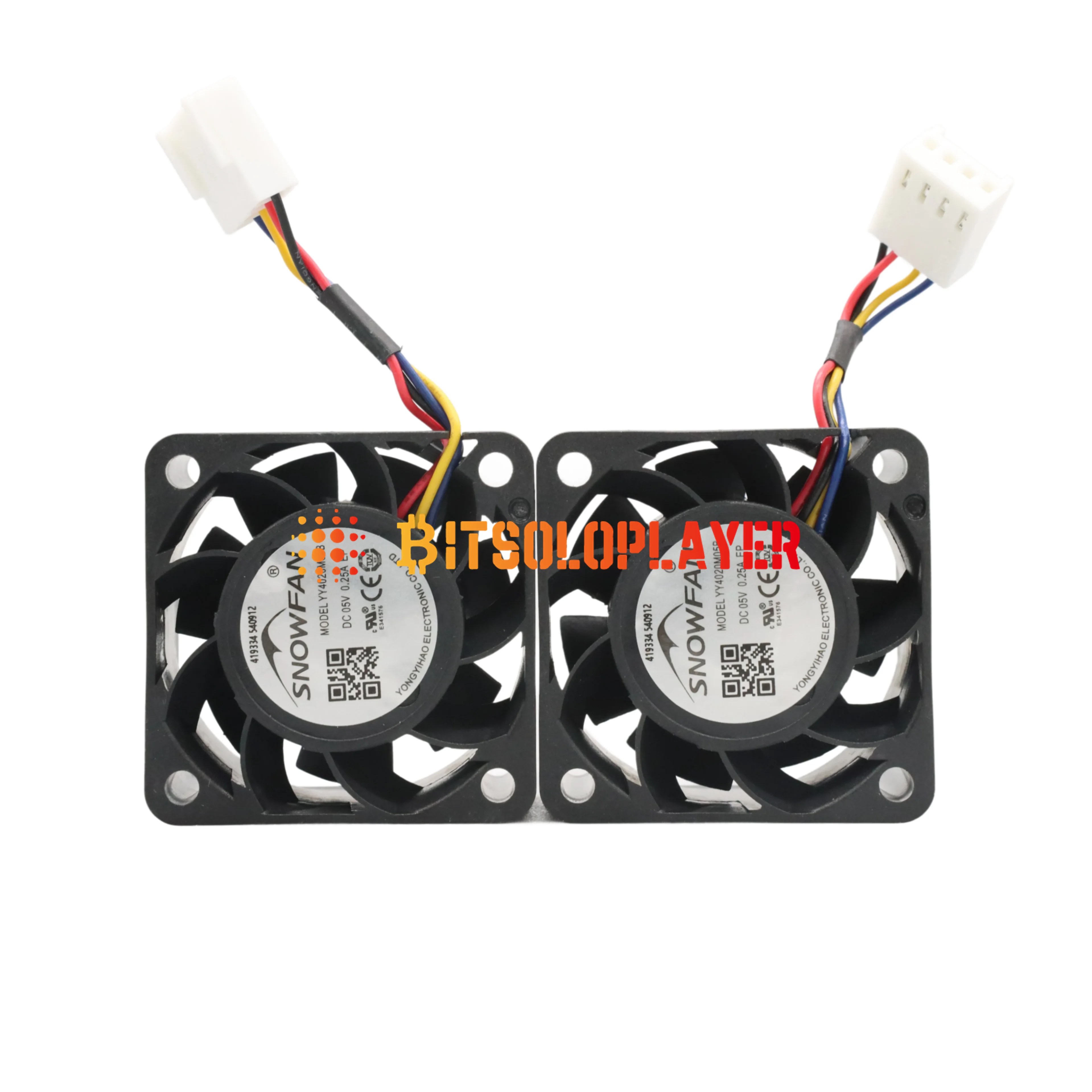 40*40*20mm Koelventilator Voor Over Clock Bitaxe Gamma Supra Ultra 401 601 Open Source Mijnwerkers