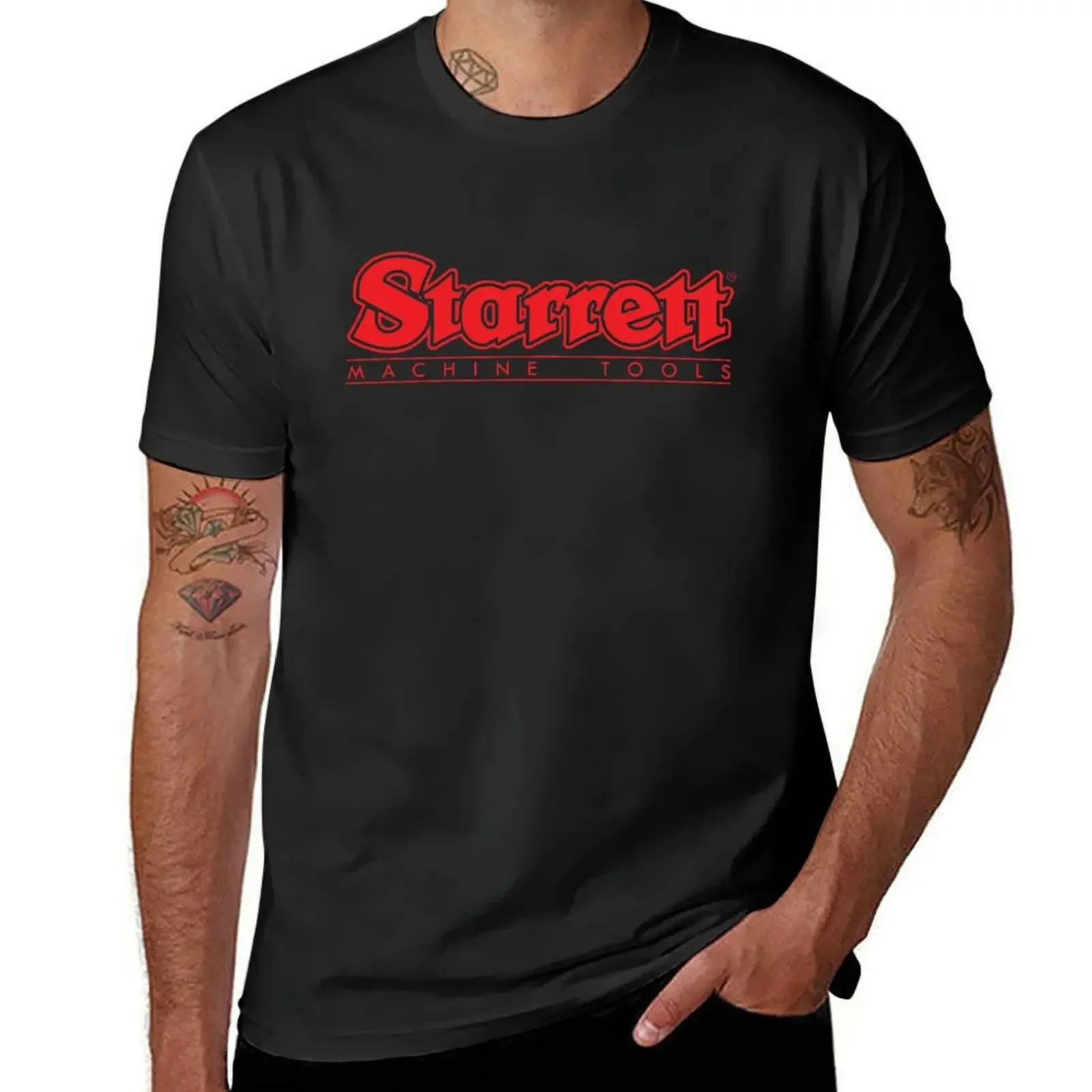 Starrett - red. T-Shirt animal prinfor boys summer clothes kawaii clothes vintage anime shirt slim fit t shirts for men