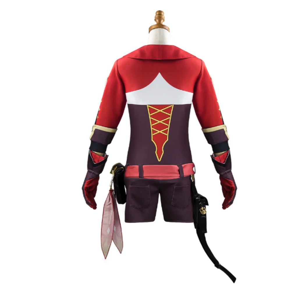 Game GenshinImpact Amber Cosplay Traje para Mulher, Fato de Coelho Menina, Macacão, Roupa, Conjunto completo, Sapatos, Peruca, Halloween, Carnaval