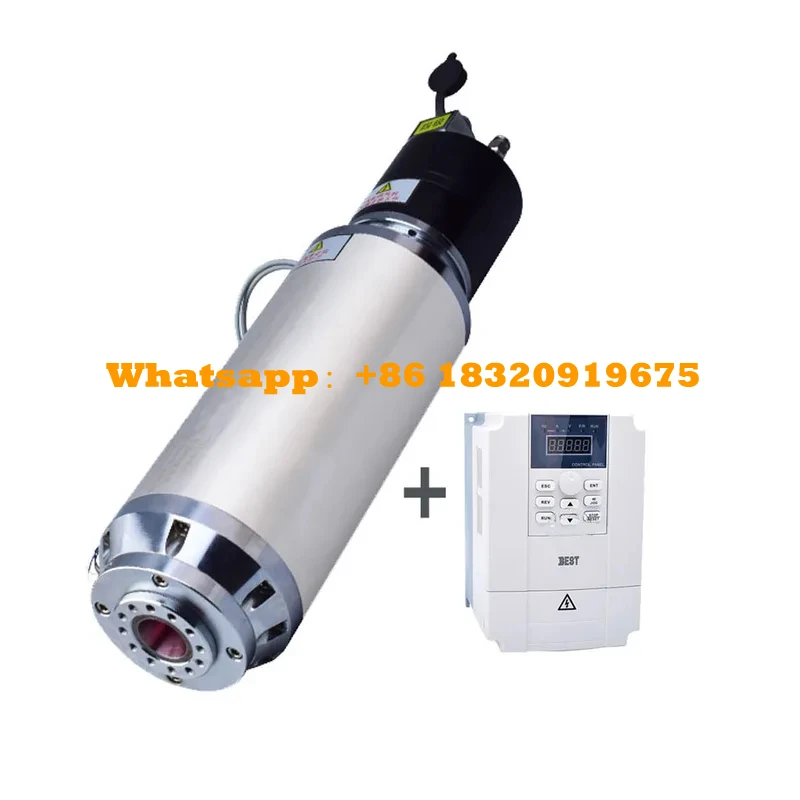 

3KW BT30 Automatic Tool change Spindle Pneumatic Water Cooling Spindle (CF) Vector inverter KIT ATC 220V 380V For Milling Metal