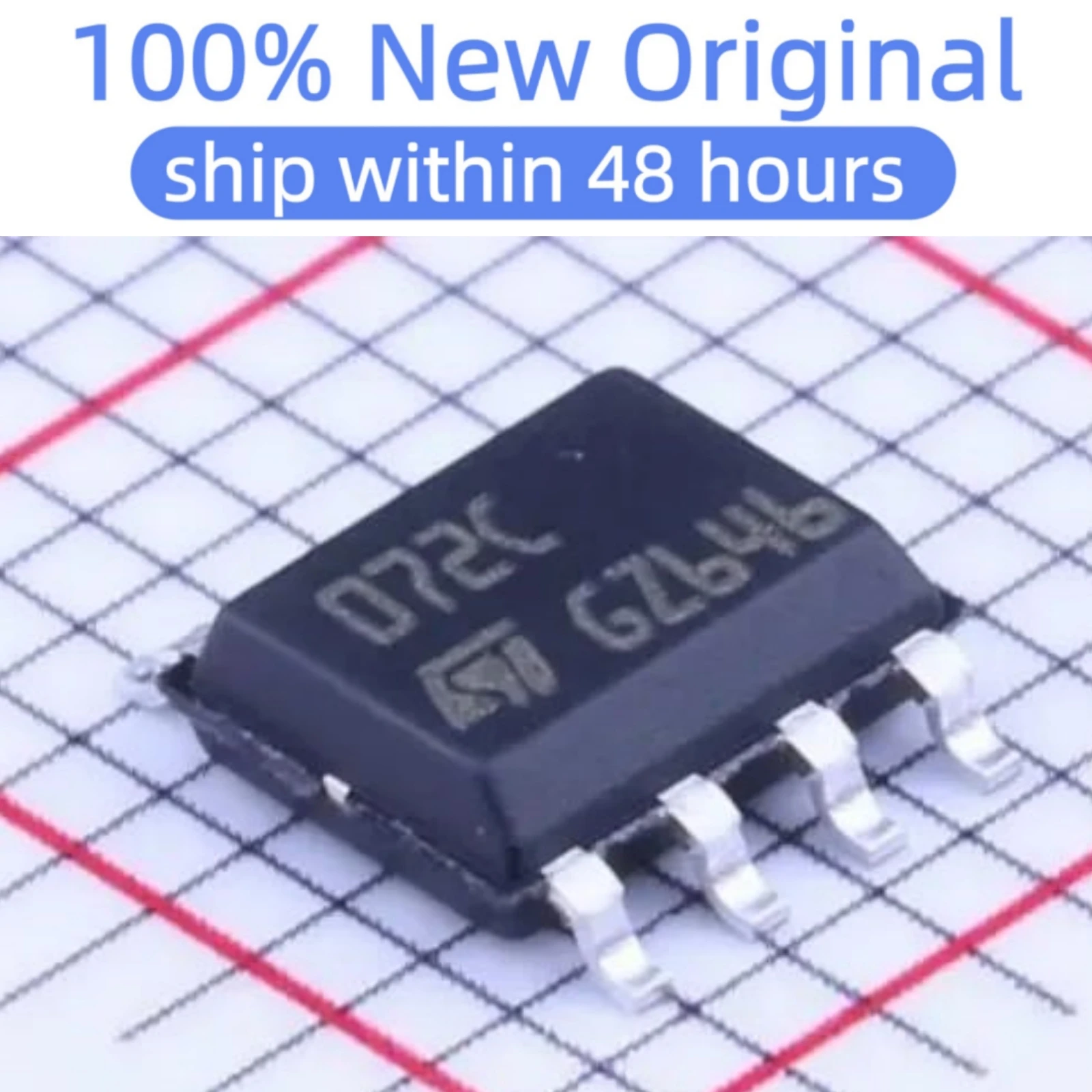 (20PCS)TL072CDT SOP-8 100% New original