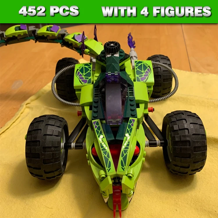 

227 шт. Shinobi 2011 сезон земля защита дракона разбиющийся хвост бронированные крылья 9736 строительные блоки игрушки, совместимые с моделью