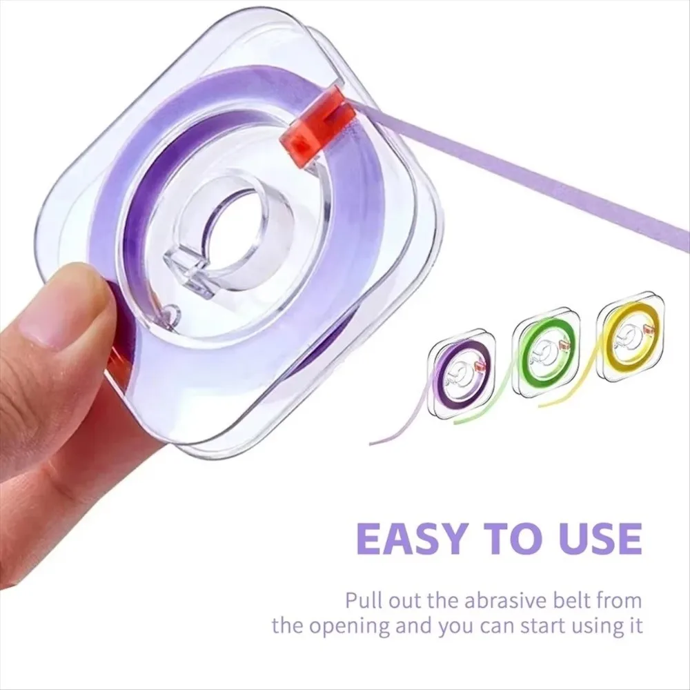 Tragbare Dental Polieren Streifen 20/30/50um Multifunktionale Zahn Finishing Streifen Zahn Interdentalbürste Schleif Oberfläche Dental Werkzeug