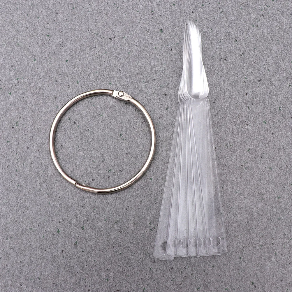 

160Pcs Nail Color Display Board Elegant Practice Sector Shape Color Cards for Manicure Sample Nail Salon Tool Manicure Accessory