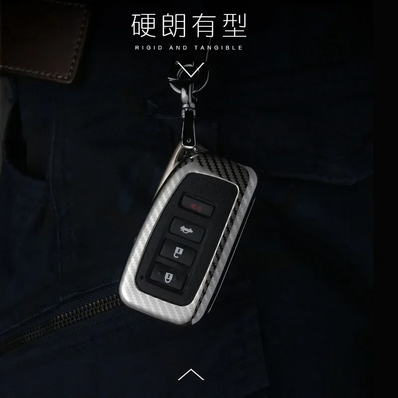 For Lexus ES200h NX300h RX300 LX570 Car Key Wallet Case Protection Alloy Keychain Key Bag Purse Accessories
