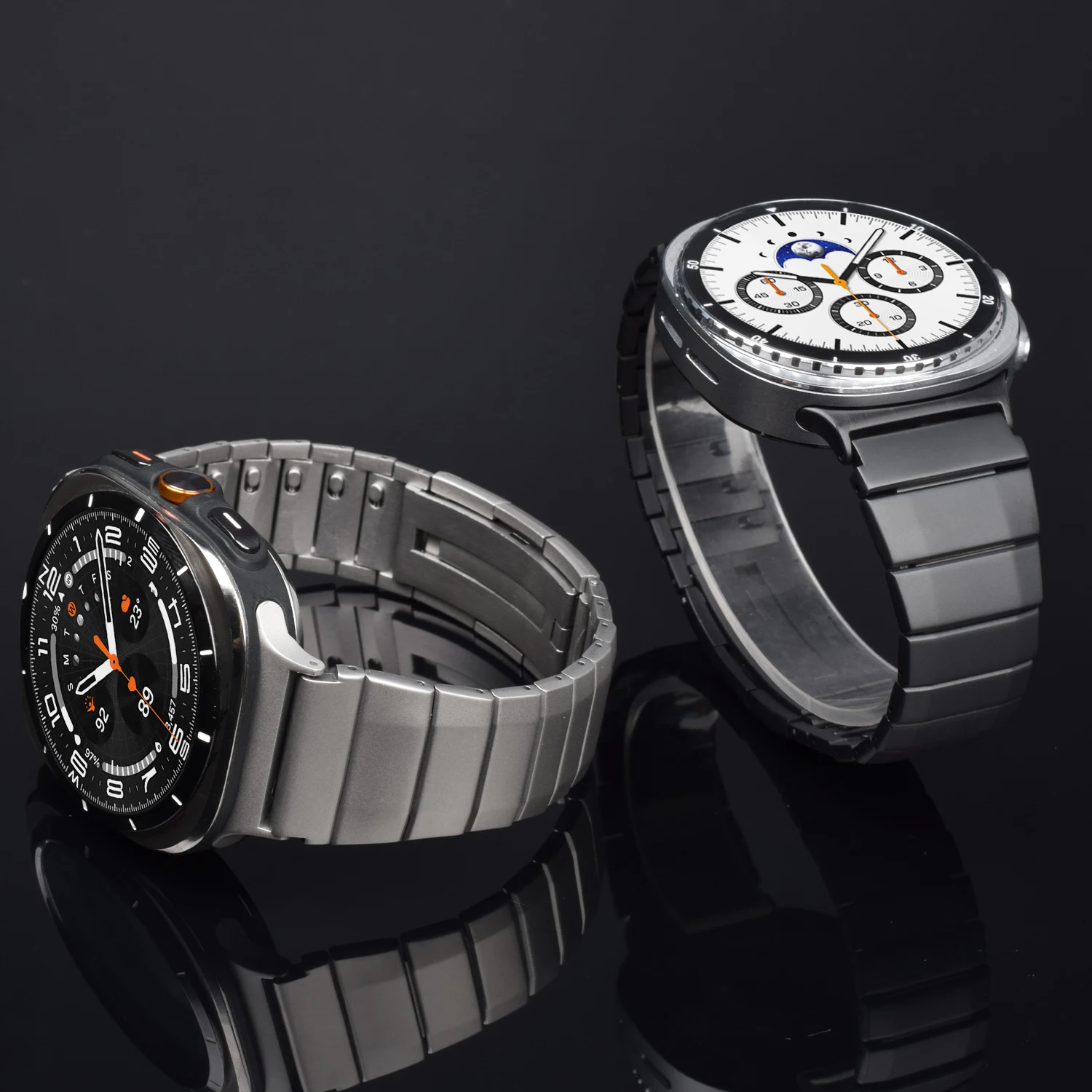 

Stainless Steel strap for Samsung Galaxy Watch Ultra 2025 47mm Band Luxury Metal Bracelet for Galaxy 8/8 Classic 46mm Wristbands